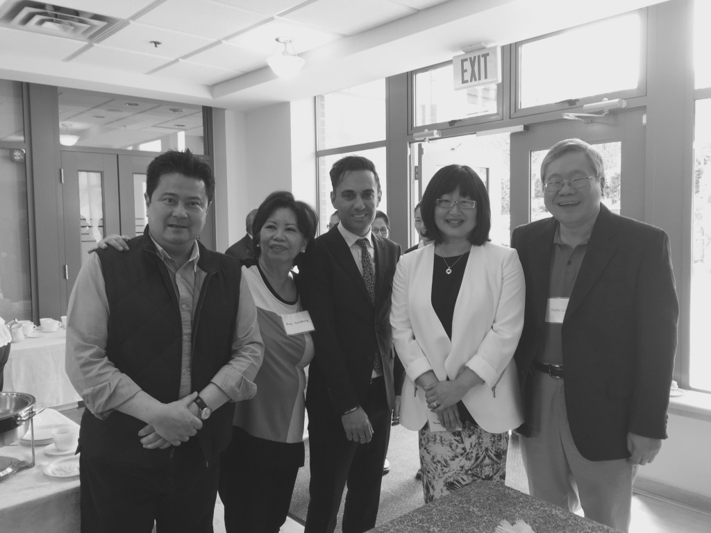 Anthony Remedios with Amy Sunberg, Senator Yonah Martin, Tony Araujo & Dodie Lucas