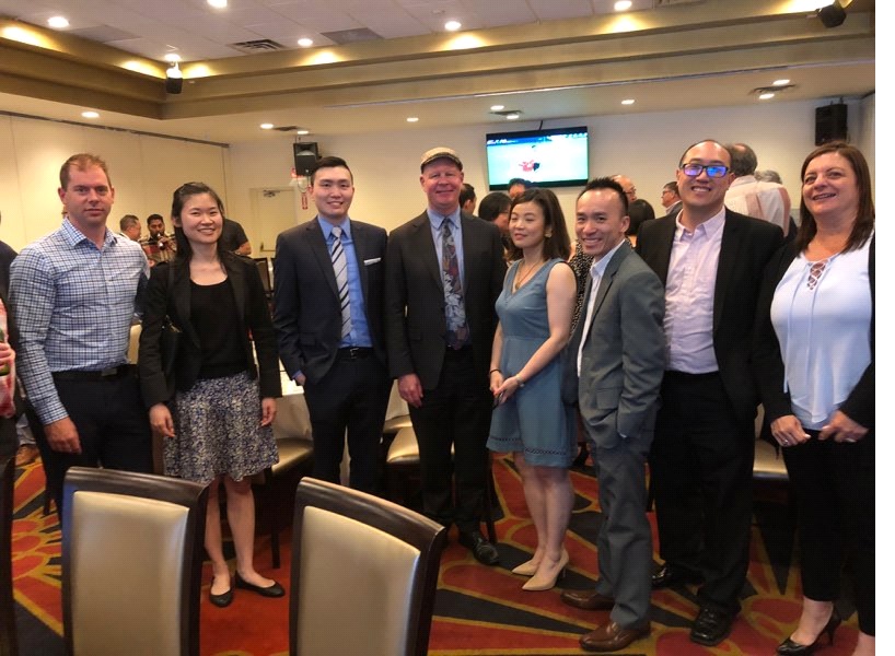 Lawyers from Remedios and Company attending Gulf and Fraser Dinner